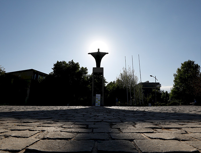 Cristo de campus San Joaquín