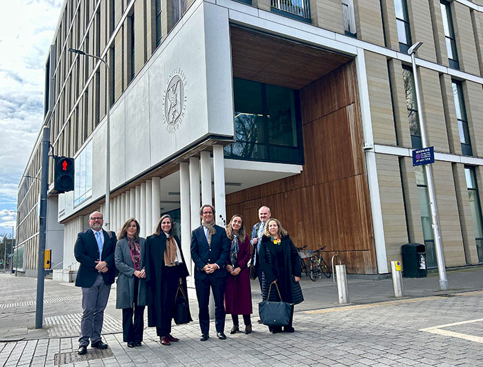 Delegación UC en Escocia