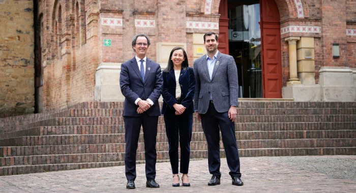 Juan Carlos de la Llera, Raquel Bernal y Juan Pablo Murra